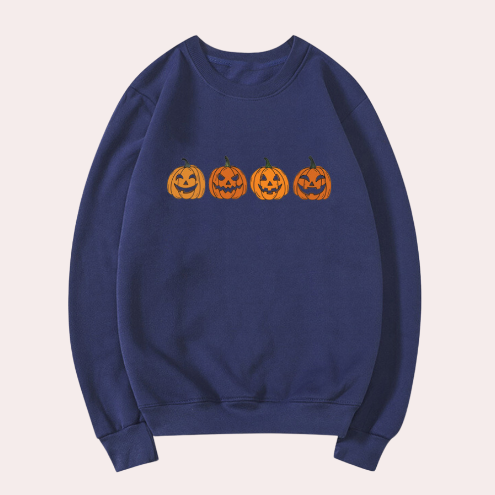 Elegantes Halloween-Sweatshirt für Frauen - Afra Kollektionen