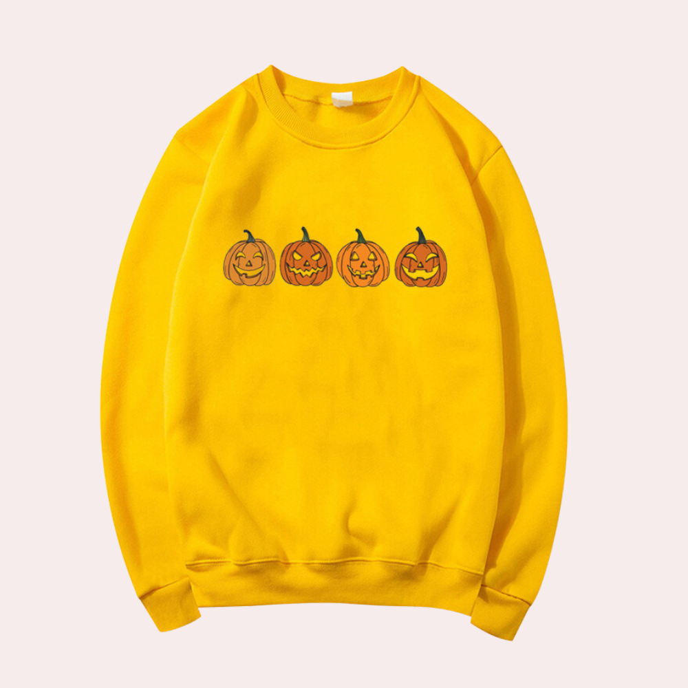 Elegantes Halloween-Sweatshirt für Frauen - Afra Kollektionen