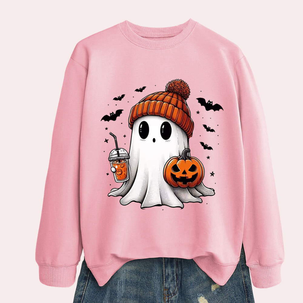 Frauen Halloween Sweatshirt von Cintia - Gespenstisch