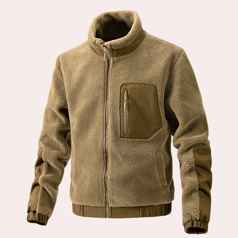 Männers Jacke Laslo: Stylische Outdoor-Jacke für kaltes Wetter