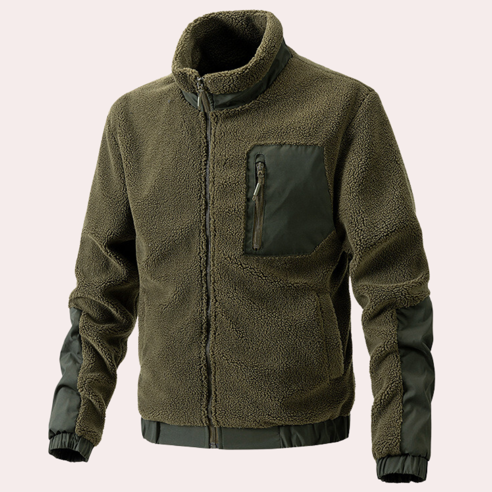 Männers Jacke Laslo: Stylische Outdoor-Jacke für kaltes Wetter