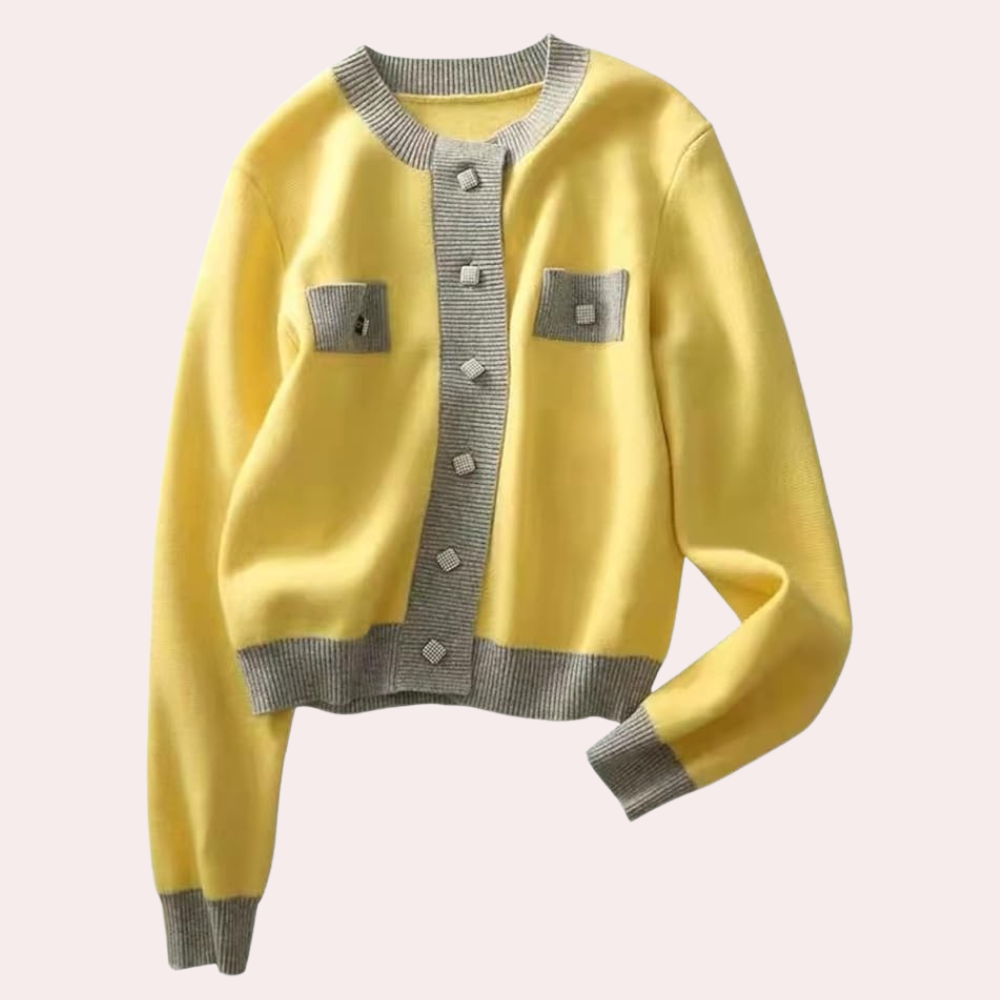 Raffinierte Damenstrickjacke von Rumjana für einen eleganten Auftritt