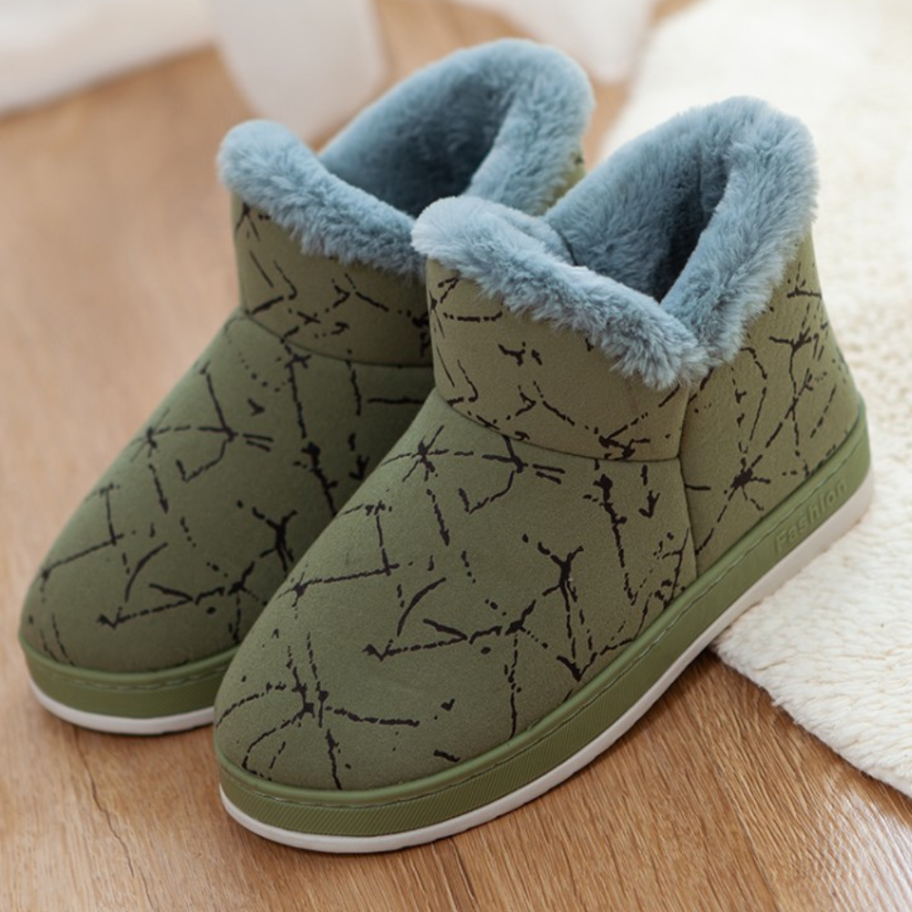 Krohn-e | Glänzende Winterstiefel für Frauen