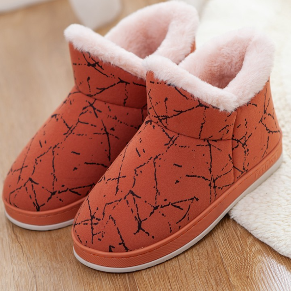 Krohn-e | Glänzende Winterstiefel für Frauen