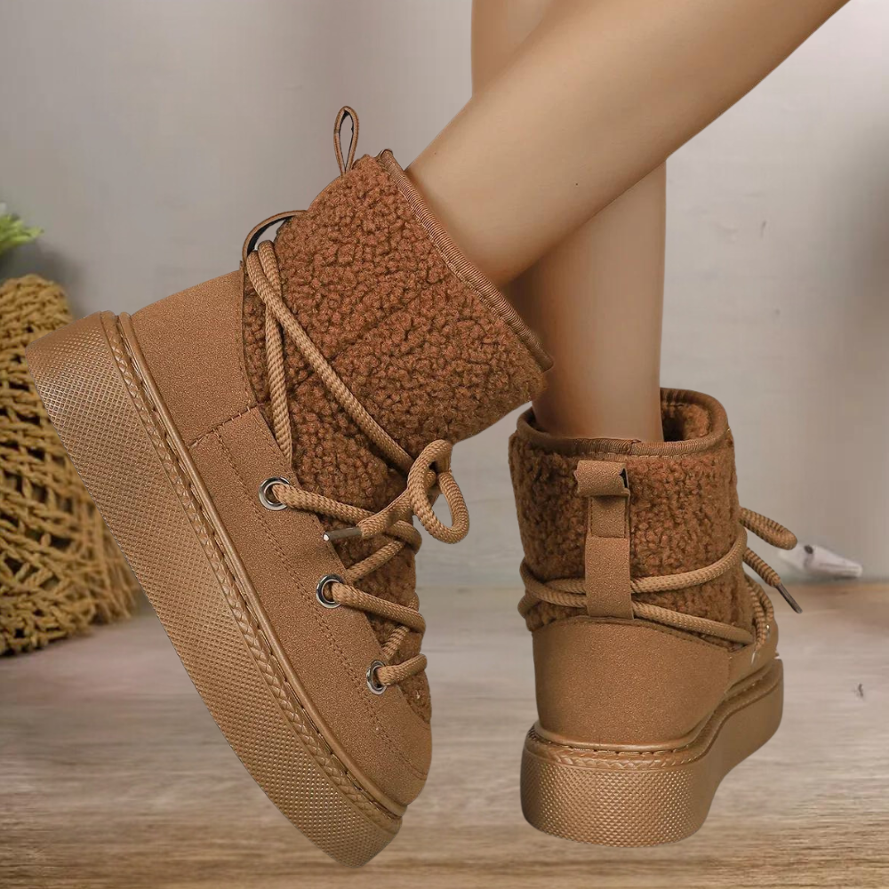 Damen-Schneestiefel VESSELA: Isoliert für optimalen Komfort und Wärme