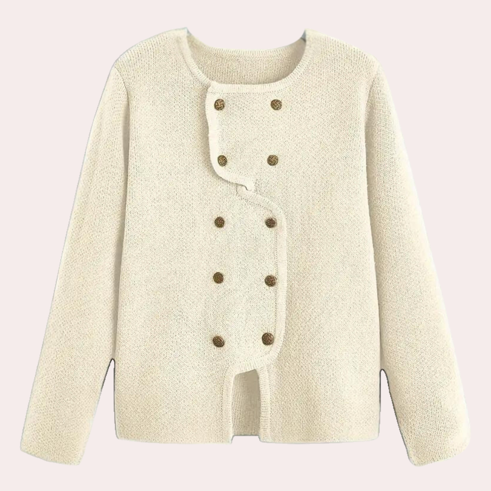 Trendige Strickjacke von MAELANI für Damen