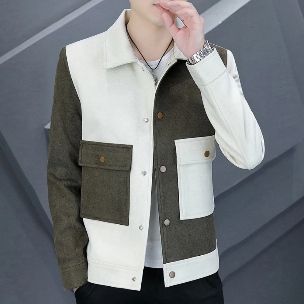 FRED Herrenjacke: Modisch mit edlem Farbspiel