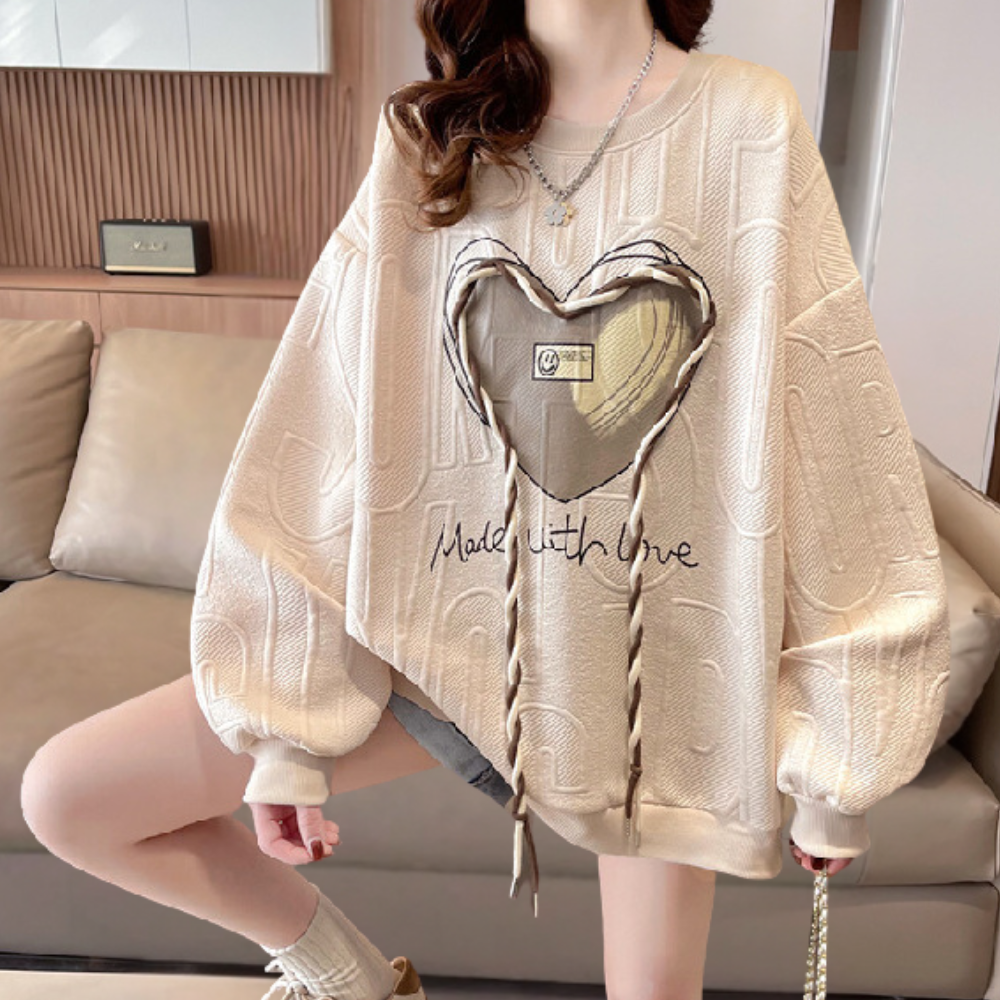 Eleganter, strukturierter Damenpullover von CHRISTINA