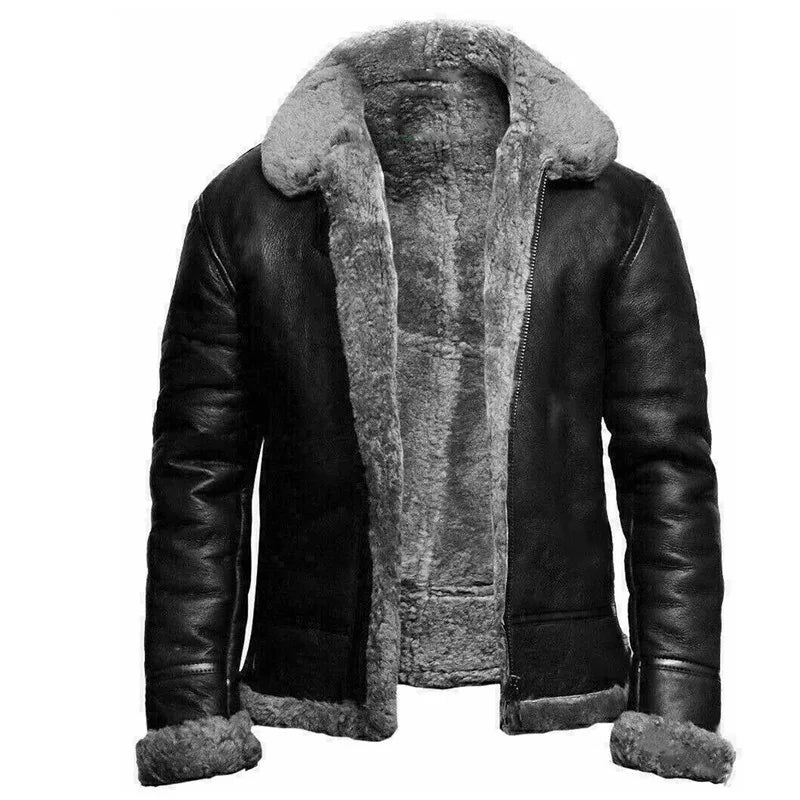 Krohn-e | mit Plüsch Gefütterte Winterjacke