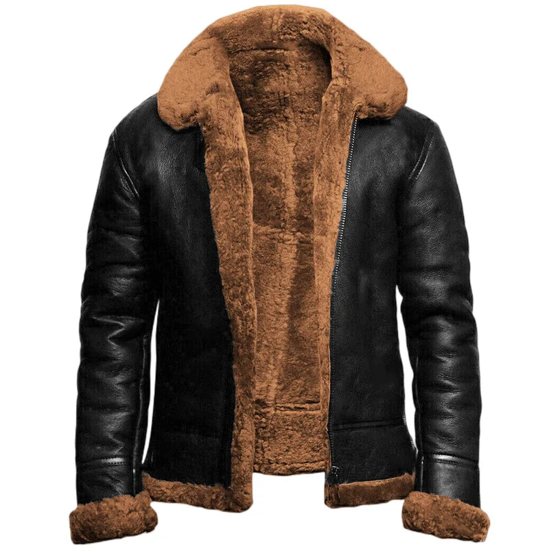 Krohn-e | mit Plüsch Gefütterte Winterjacke