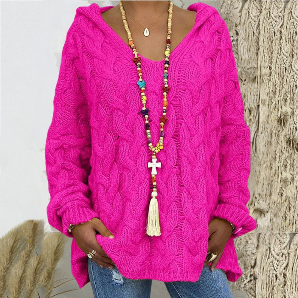 Krohn-e | Gestrickter Hoodie