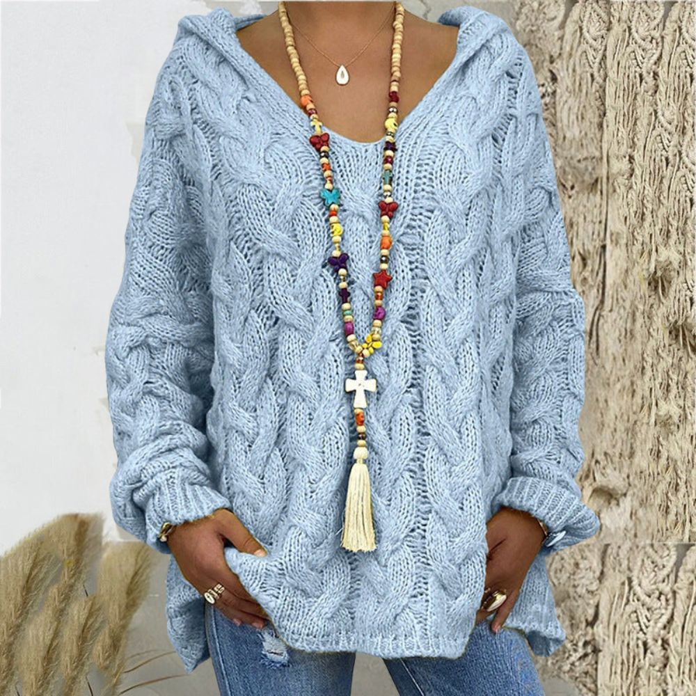 Krohn-e | Gestrickter Hoodie