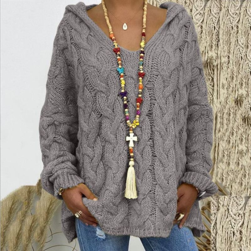 Krohn-e | Gestrickter Hoodie