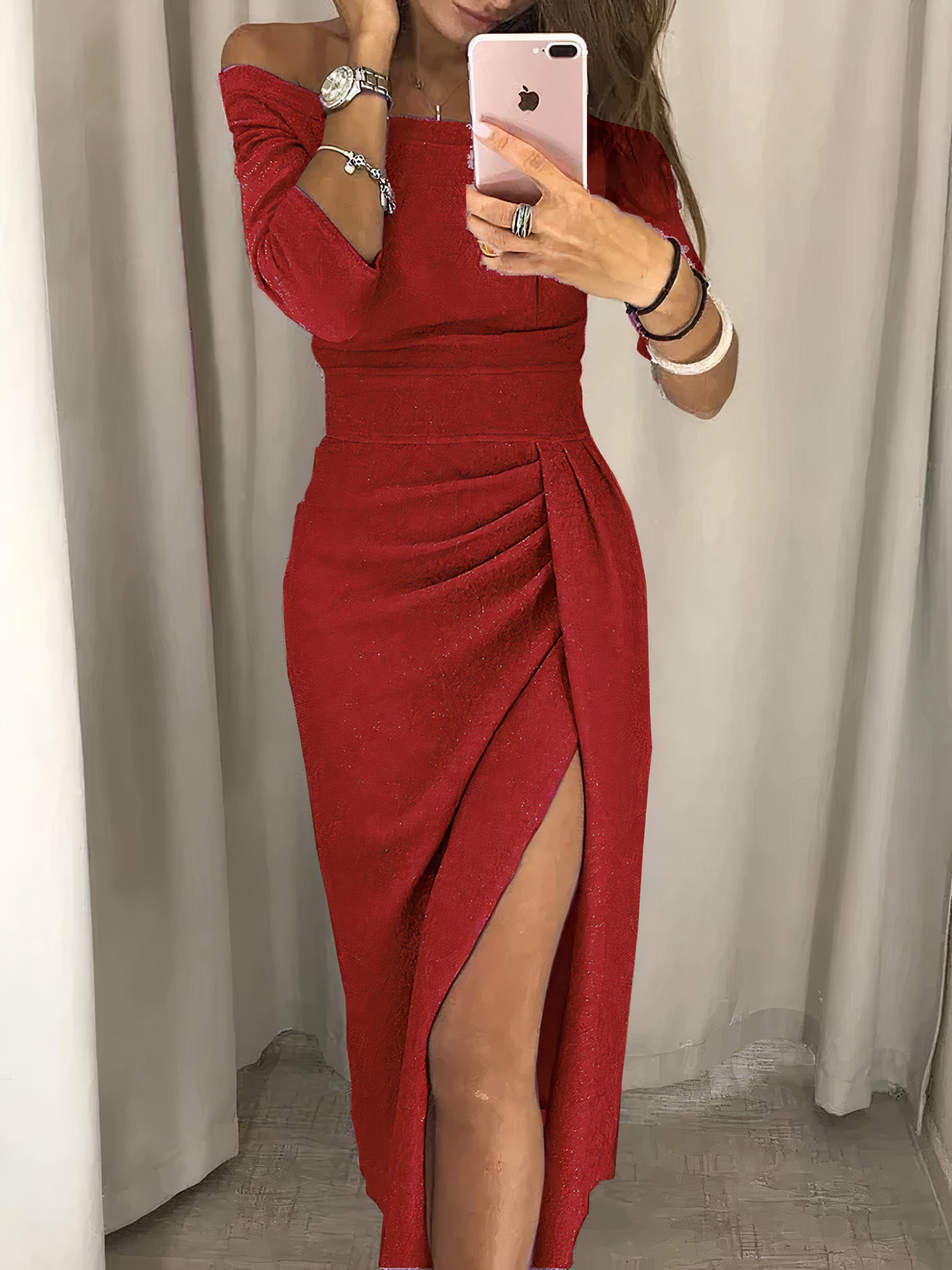Bleistiftkleid Carina, Schulternahe Passform