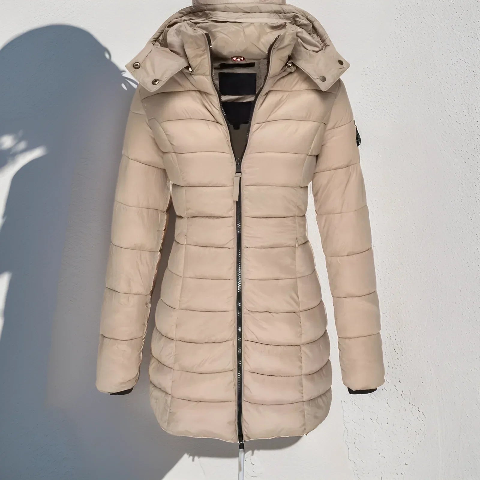 Wintermantel für Damen mit Kapuze – Carlis