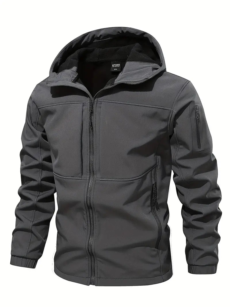 Herren-Outdoorjacke CARLO aus stylischem Fleece