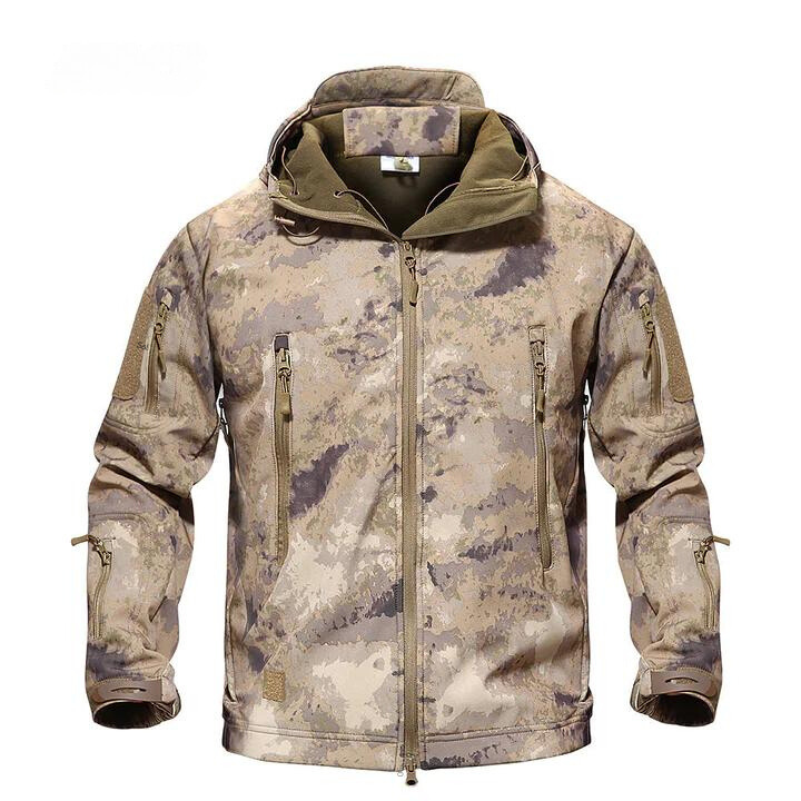 Krohn-e | Wasserdichte, mit Fleece Gefütterte Jacke
