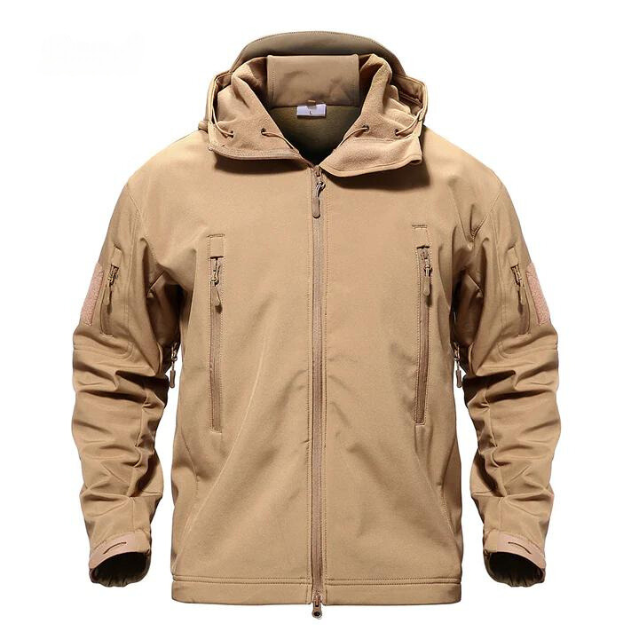 Krohn-e | Wasserdichte, mit Fleece Gefütterte Jacke