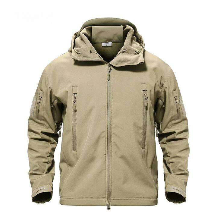 Krohn-e | Wasserdichte, mit Fleece Gefütterte Jacke