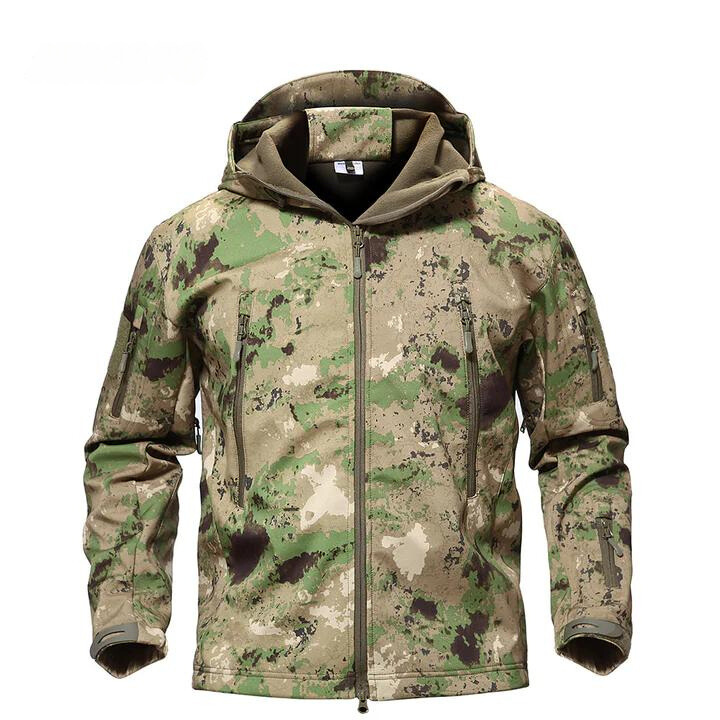 Krohn-e | Wasserdichte, mit Fleece Gefütterte Jacke