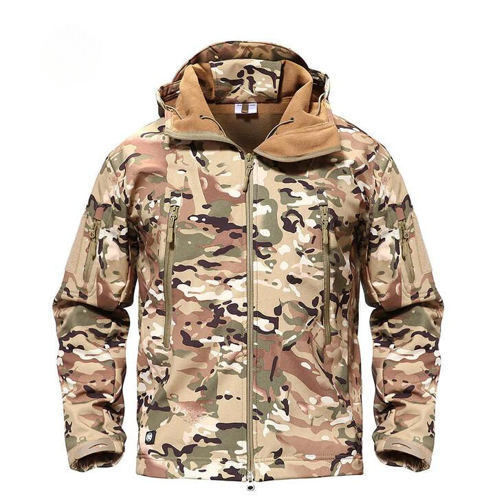 Krohn-e | Wasserdichte, mit Fleece Gefütterte Jacke