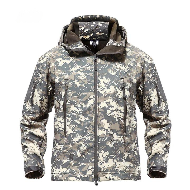 Krohn-e | Wasserdichte, mit Fleece Gefütterte Jacke