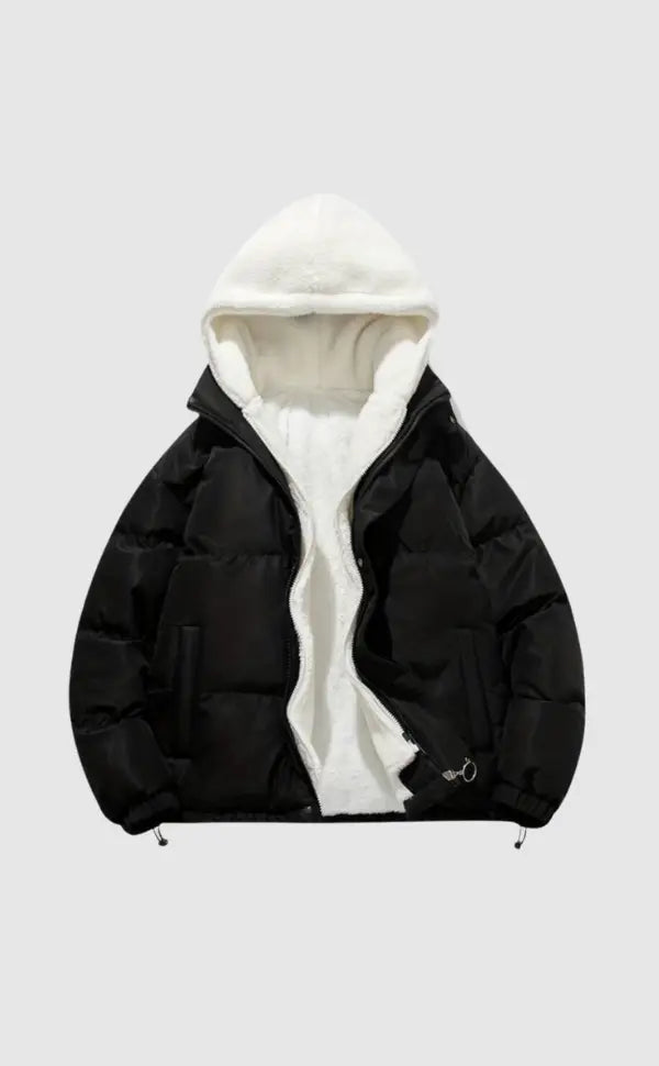 Krohn-e | Warme Reißverschluss Winterjacke Komfort und Stil für Kalte Tage