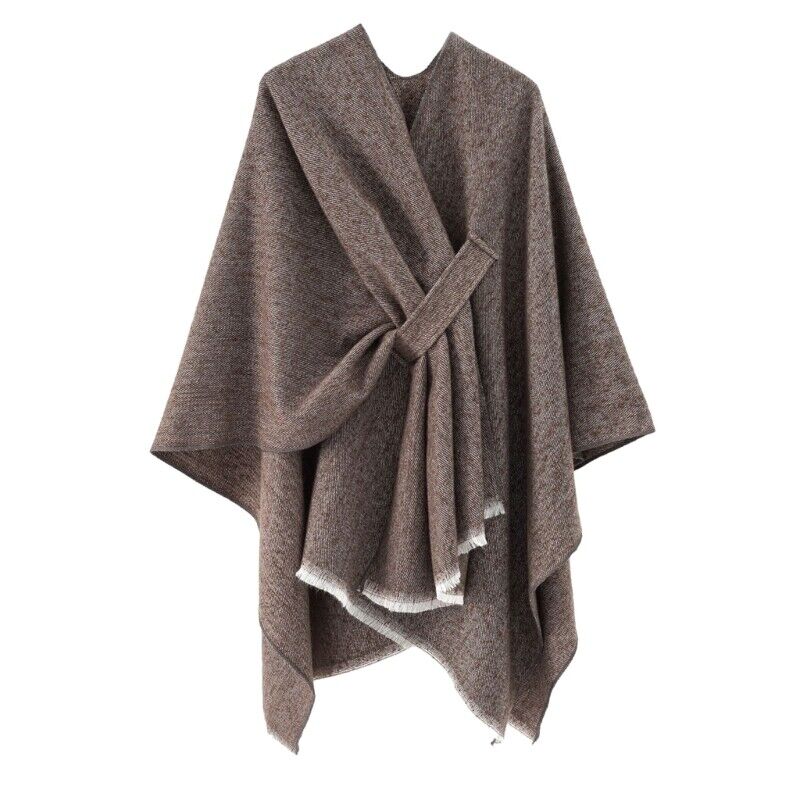 Krohn-e | Kaschmir Poncho Retro & Stilvoll