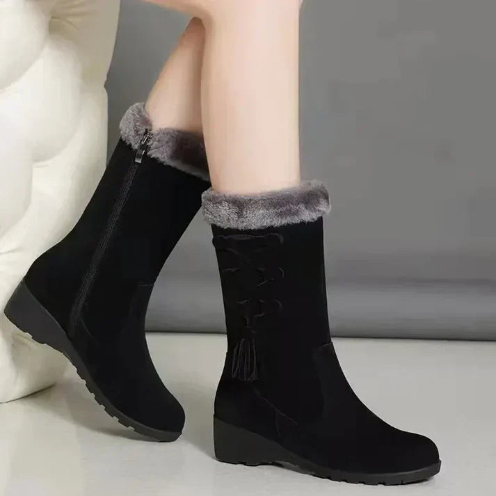 Krohn-e | Damenstiefel Stylische Schuhe für Herbst & Winter 2024