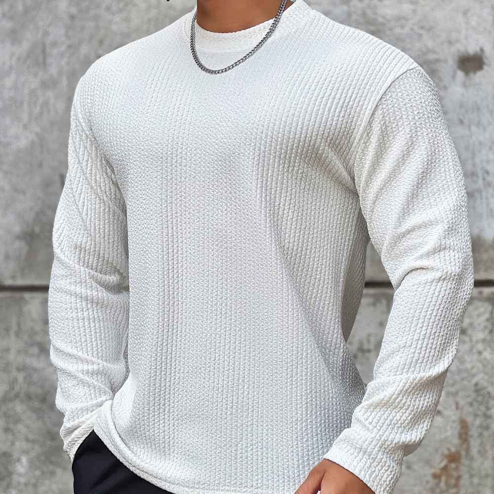 Sportlicher Herrenpullover zum Fitness
