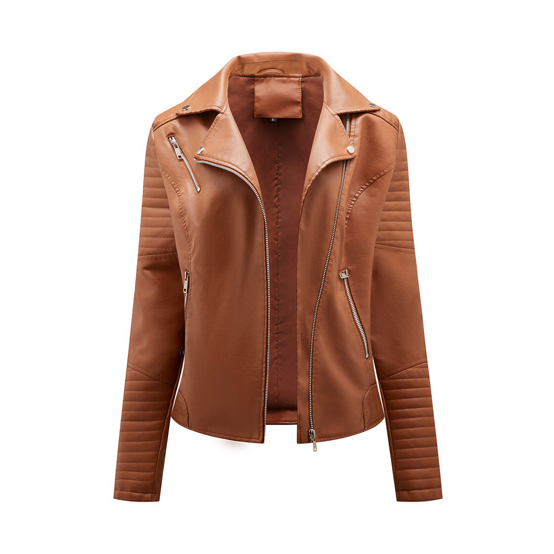 Krohn-e | Stilvolle Herbstlederjacke