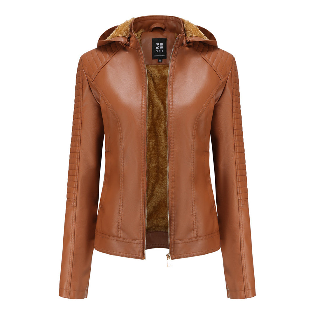 Edle Lederjacke MIRJETE für einen klassischen Stil