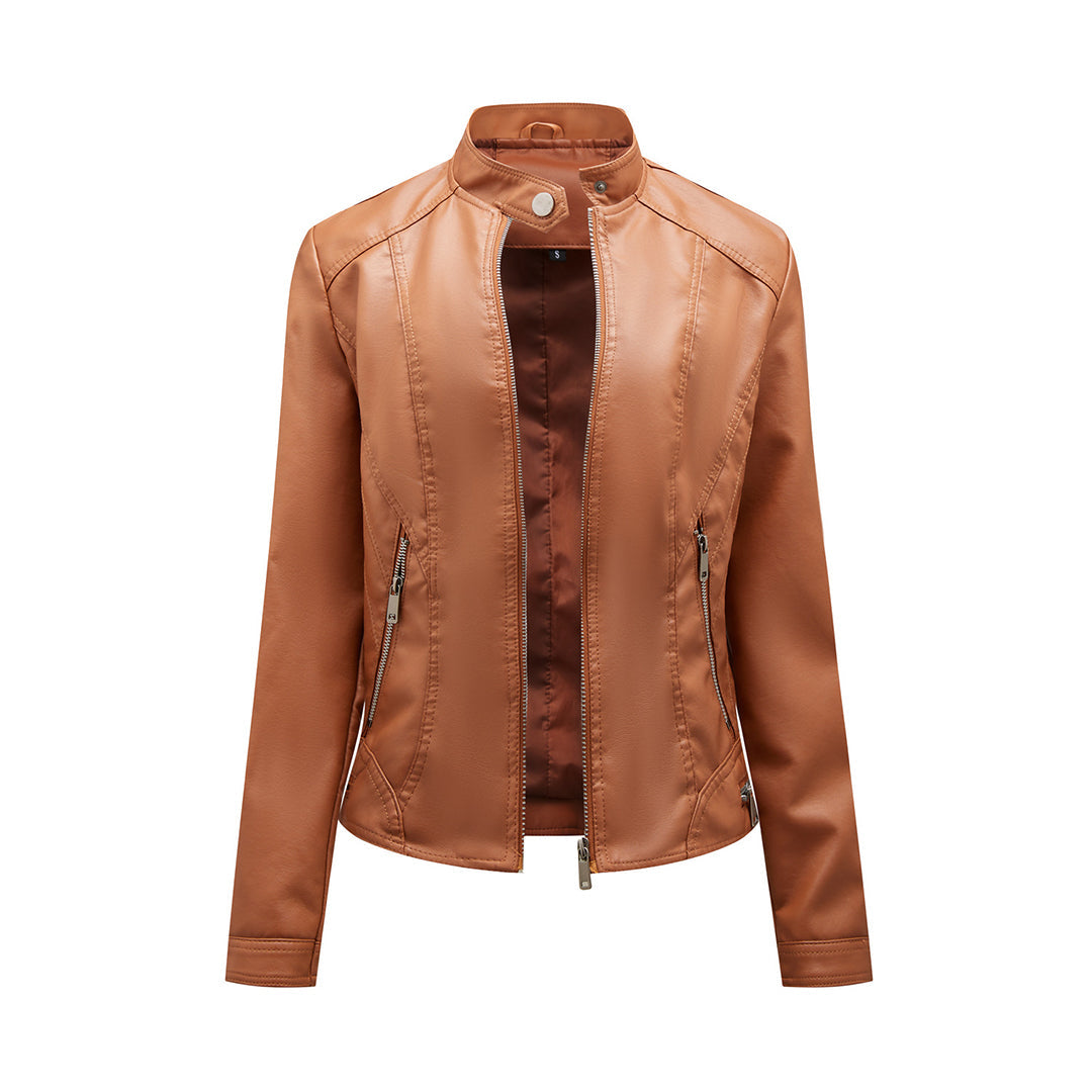SLAVKA: Luxuriöse Lederjacke für einen eleganten Auftritt