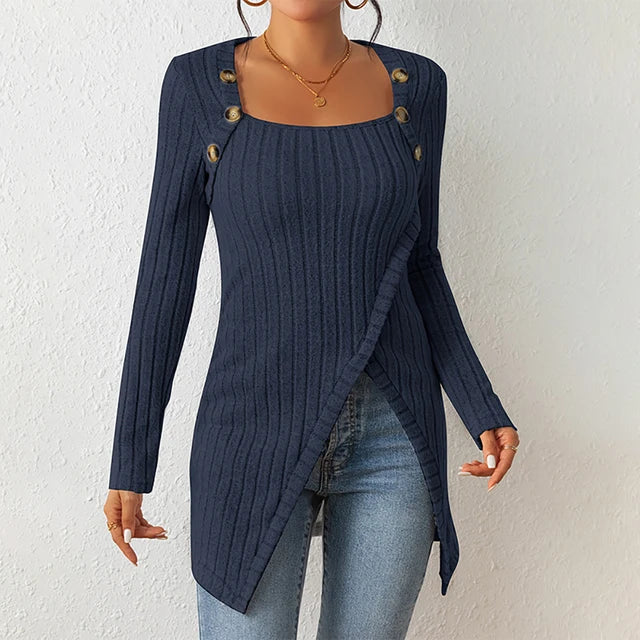 Krohn-e | Zeitlose und Stilvolle Winter Strickjacke