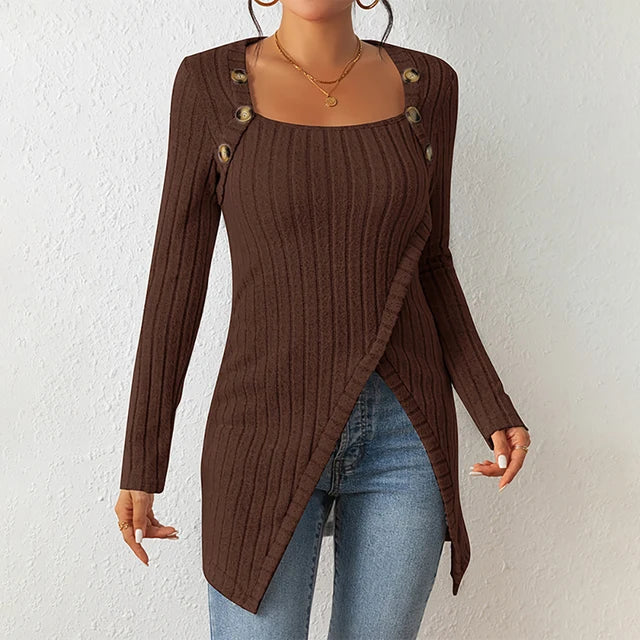 Krohn-e | Zeitlose und Stilvolle Winter Strickjacke