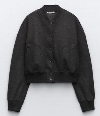 Krohn-e | Damen Gepolsterte Weiche Bomberjacke
