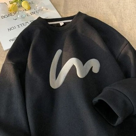 Krohn-e | Männer Wellenmuster Pullover