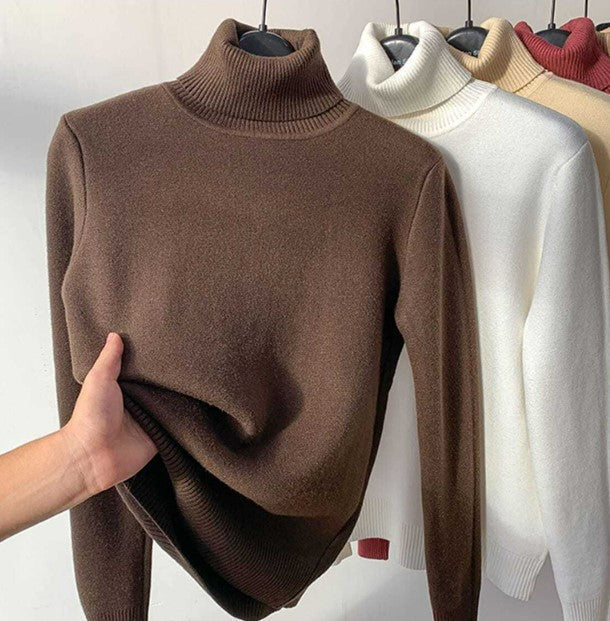 Pullover Bianka - Damen Rollkragen