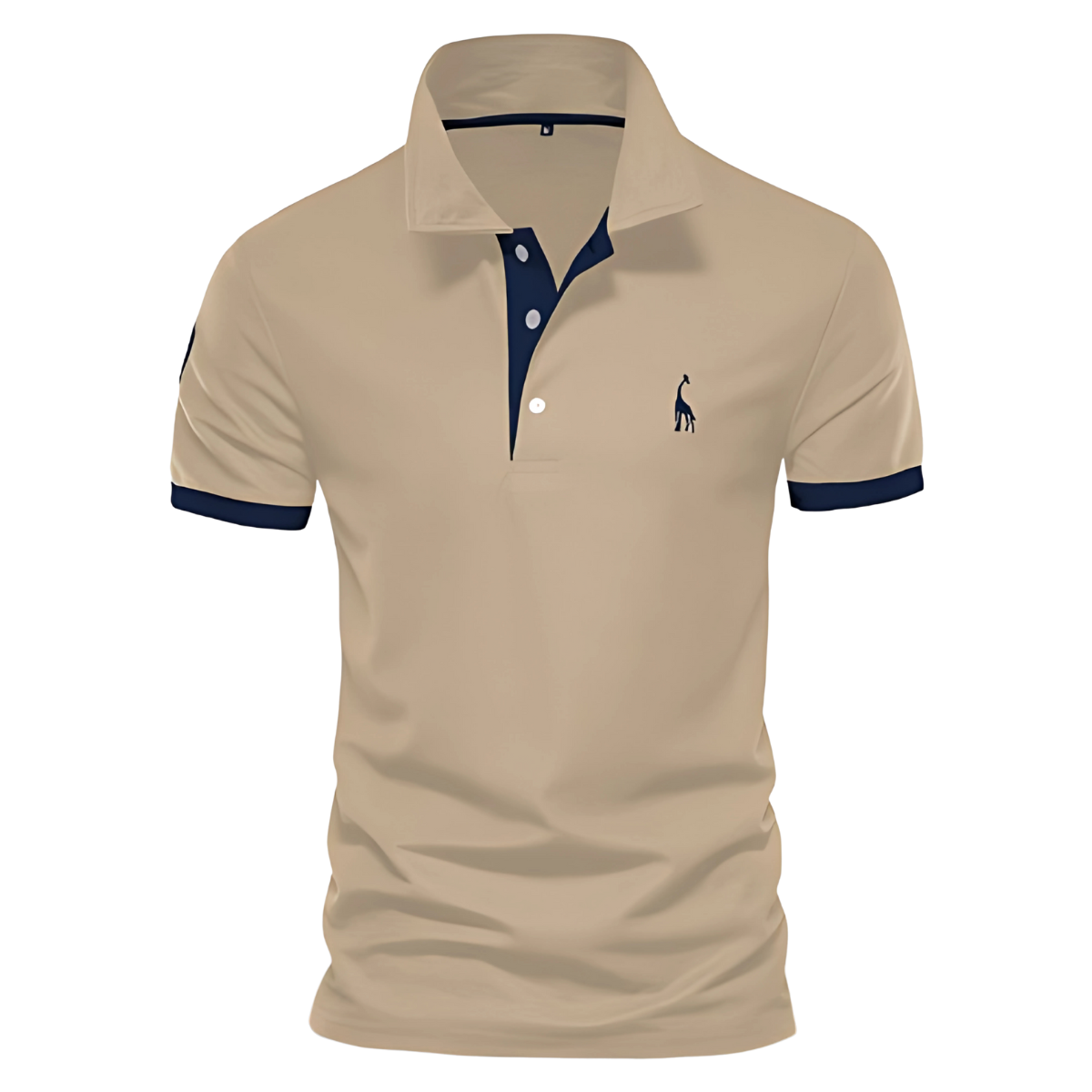 Josh | Herren Poloshirt Kurzarm Kontrast Stickerei