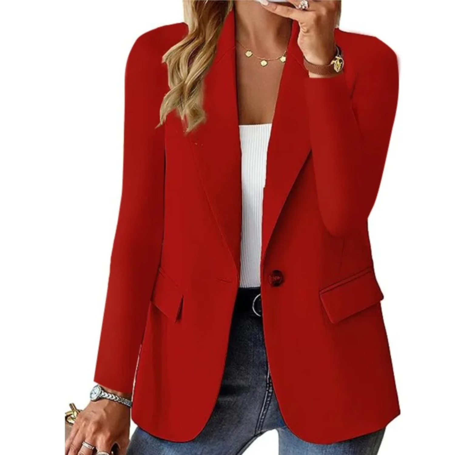 Krohn-e | Klassischer Slim Damen Blazer