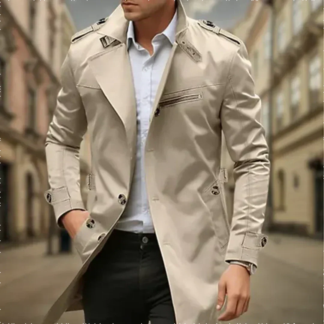 Krohn-e | Herren Trenchcoat