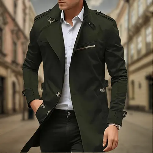 Krohn-e | Herren Trenchcoat