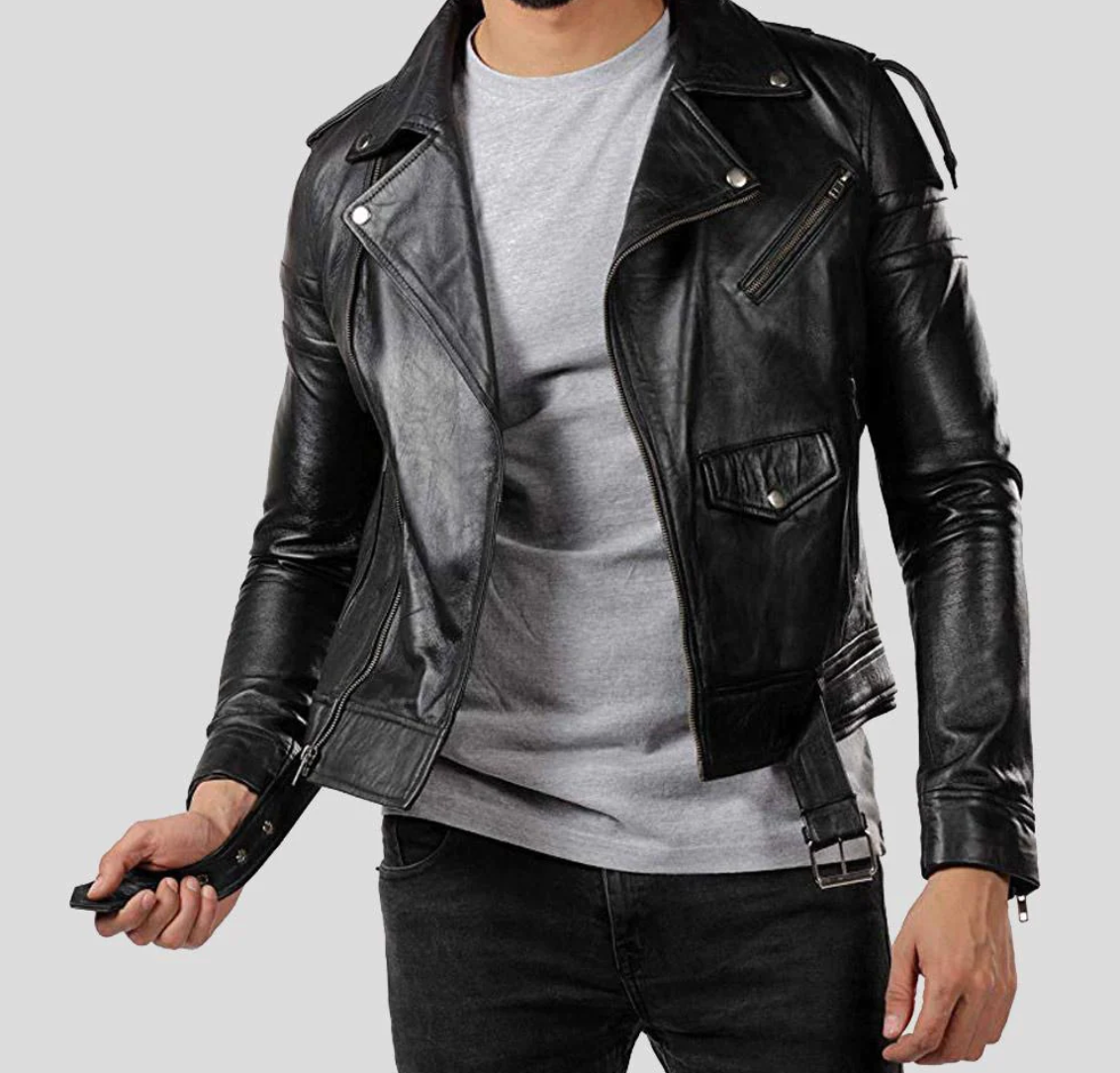 Hochwertige Herren Lederjacke Charter - Elegante Premium Qualität