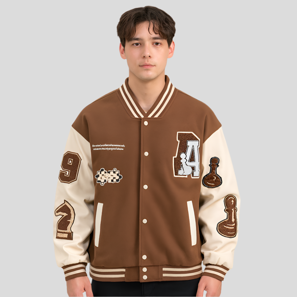 Krohn-e | Vintage-Jacke mit Gestickten Aufnähern - Sam