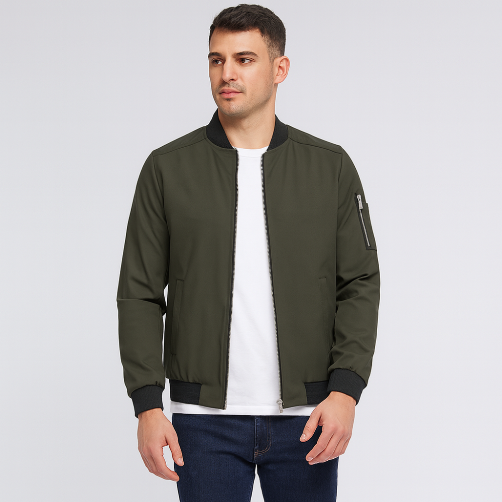 Krohn-e | Minimalistisch Bomberjack für Herren