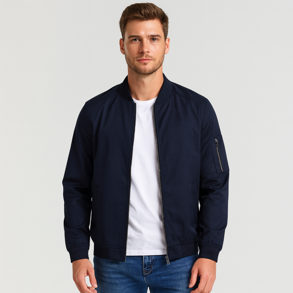 Krohn-e | Minimalistisch Bomberjack für Herren