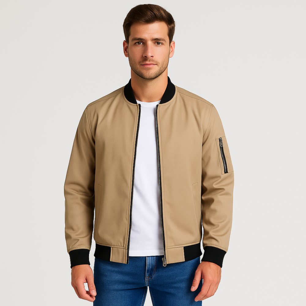 Krohn-e | Minimalistisch Bomberjack für Herren