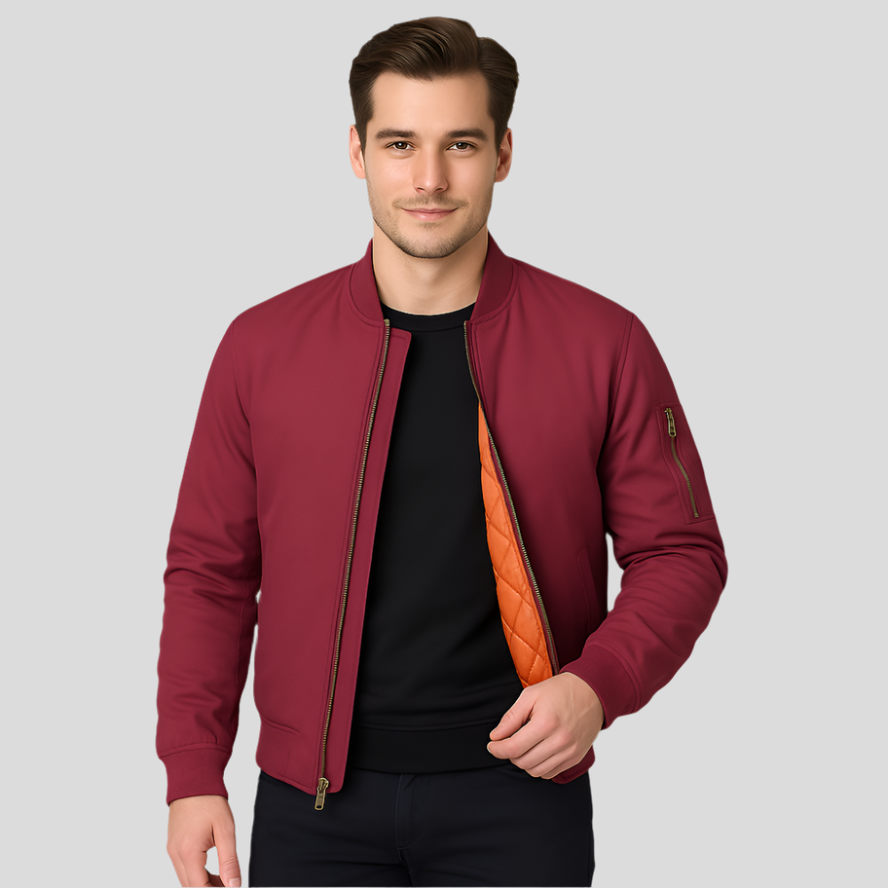 Krohn-e | Bomberjacke mit Innenfutter - Julian