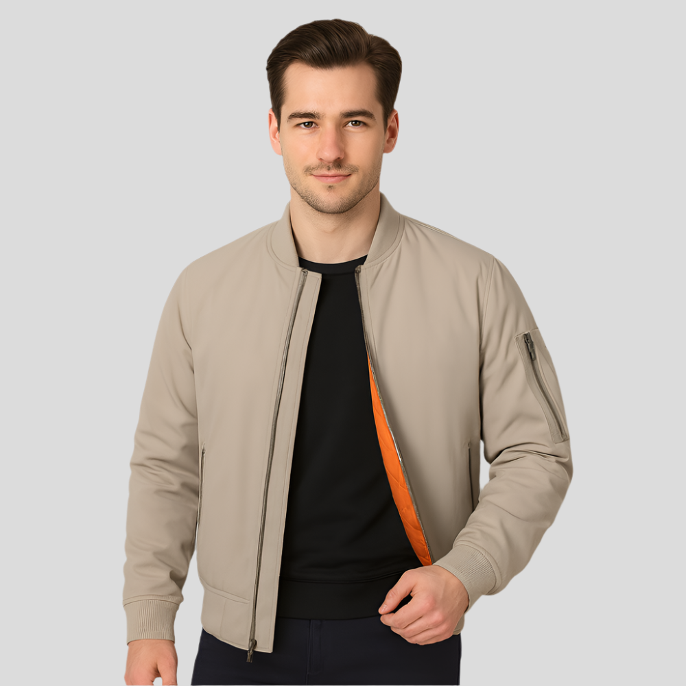 Krohn-e | Bomberjacke mit Innenfutter - Julian