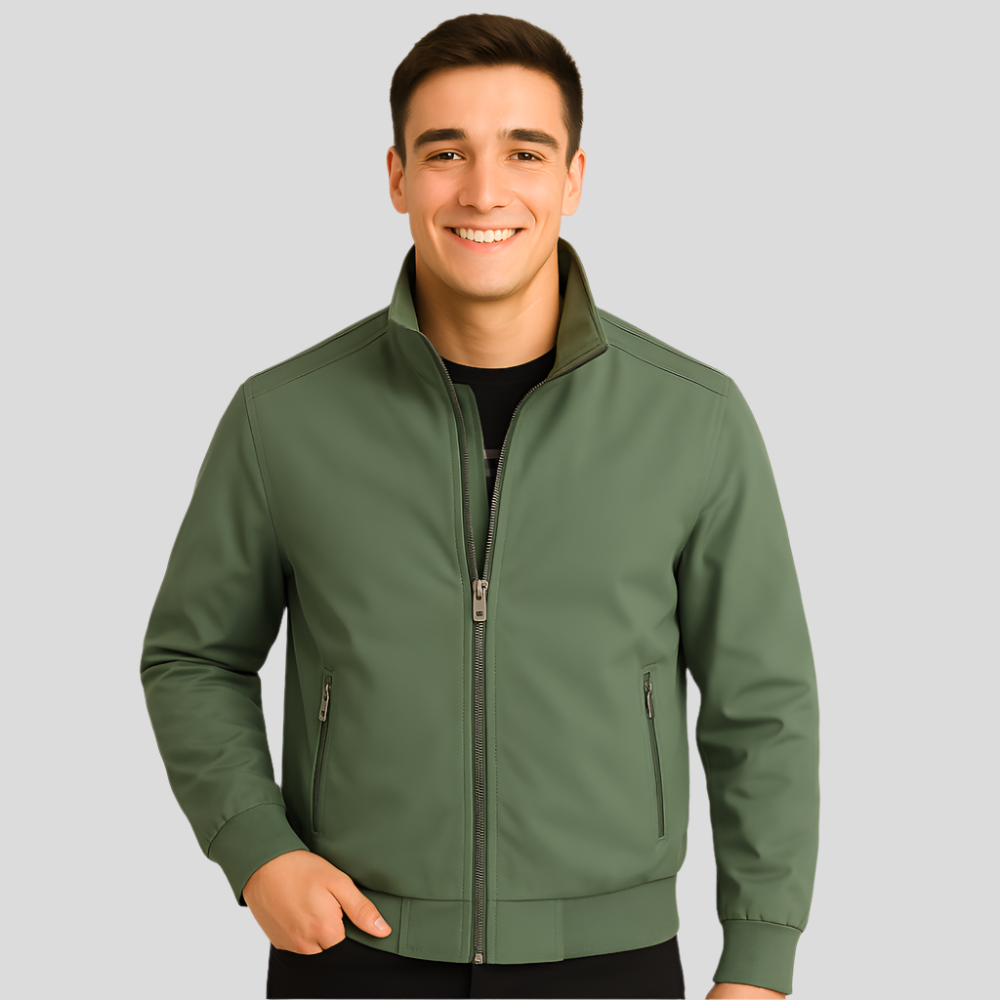Krohn-e | Leichtgewicht Herrenjacke mit Reißverschluss